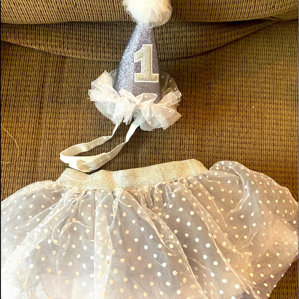 Baby girl 1st birthday outfit